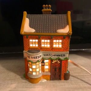 Geo Weeton Watchmaker Christmas Village